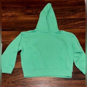 A New Day Women's Hooded All Day Fleece Sweatshirt in Kelly Green Sz XL